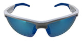 PRV681133UI White Polarized TAC Multi-Layer Color Mirror Sunglasses