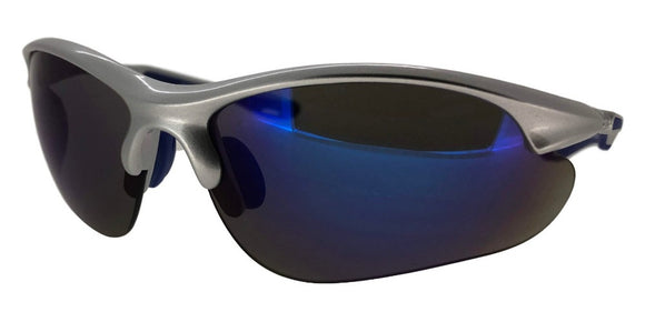 F5242QS Blue/Silver Sport Sunglasses