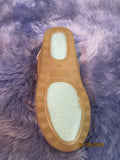 Moccasin Slipper - TPR Sole - Stoney Fleece (Women's and Men's)