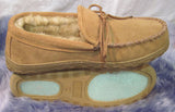 Moccasin Slipper - TPR Sole - Stoney Fleece (Women's and Men's)