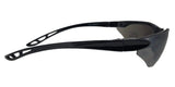 F1119B Black Wrap Around Sunglasses
