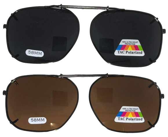 Ontario Clip On Prescription Sunglasses Black - Designed For Style and  Comfort