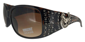L9188ez Ram Brown Cowgirl Sunglasses
