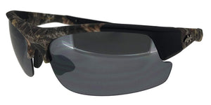 F4729KZ Camo Half Wrap Sunglasses