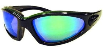 g3119b Foam Lined Green Sunglasses