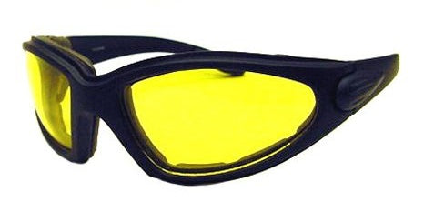 g3119b Foam-Lined Yellow Sunglasses