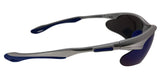 PRV7395QS Blue/Silver Polarized Sport TAC Lens Sunglasses
