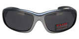 K2624B Silver Flame Kids Sunglasses