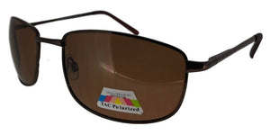 P321018 Brown Classic Polarized Sunglasses