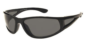 F8442B Black Wrap Around Sunglasses