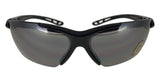 F1119B Black Wrap Around Sunglasses